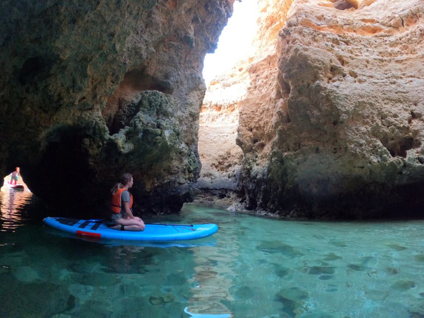 Lagos SUP Caves&Grottoes Tour at Sunrise, Ponta da Piedade - Where it starts: D. Ana beach and the pre-water briefing