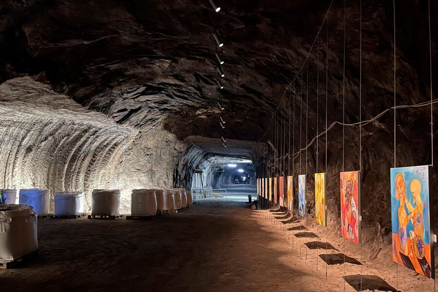 Loulé: Saint Barbara Miners Patron Art Collection Ticket - The 230-Meter Descent: Gear, Comfort, and Mindset
