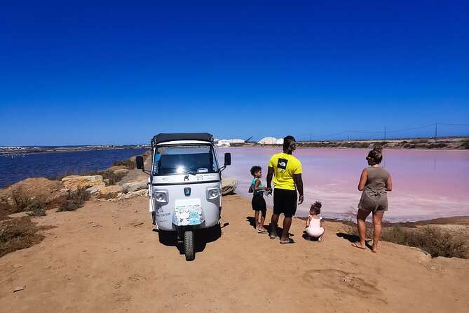 Meet Santa Luzia / Capital do Polvo / Salinas in a 100% electric Tuk Tuk - Stop 2: Salina de Tavira Rui Simeão and the Atalaia passage