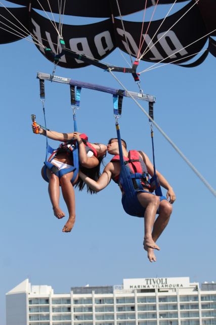 Parasailing Vilamoura - 8–10 minutes above the Atlantic at up to 200m