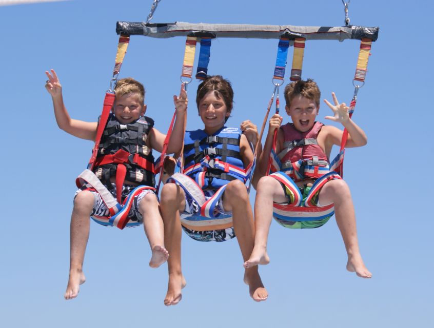 Parasailing Vilamoura - Price and value: $53 for a bucket-list view, plus add-ons