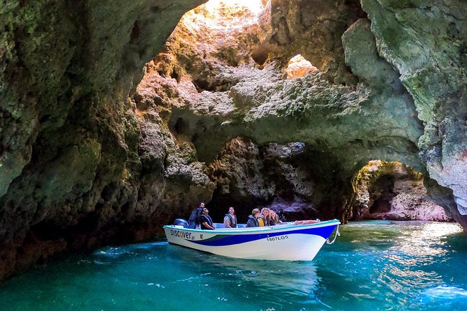 Ponta da Piedade Boat Tour to Caves and Beaches with Local Guide - The cave tour experience: Titanic, Lover’s cave, Cathedral, and Elephant