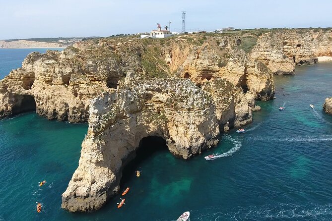 Ponta da Piedade Costal cruise and Caves-2h - Keep Your Eyes Peeled for Dolphins