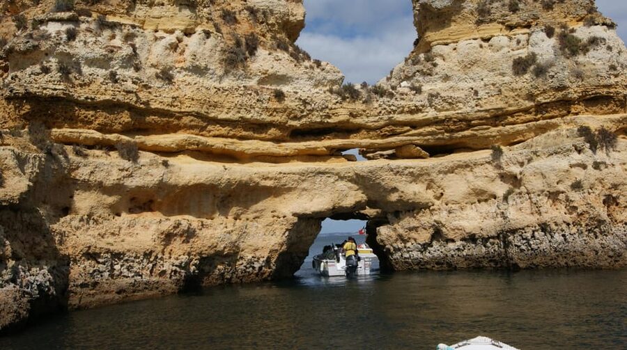 Ponta da Piedade:Express grotto tours - Ponta da Piedade and Its Sea Caves: The Main Event