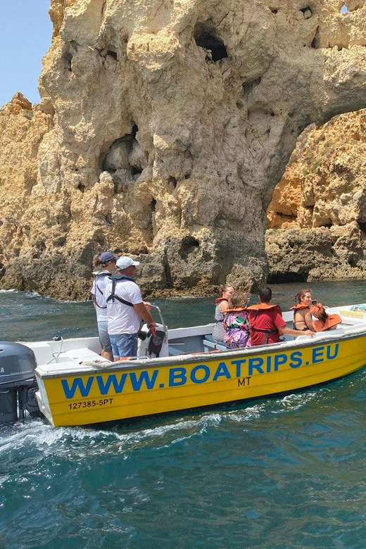 Ponta da Piedade:Express grotto tours - Praia do Barranco do Martinho: A Short Final View on the Way Back