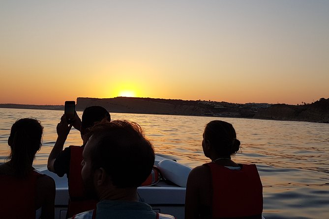 Ponta da Piedade Sunset Tour in Lagos, Algarve - Praia D. Ana: calm water, golden rocks, and the nun Ana story