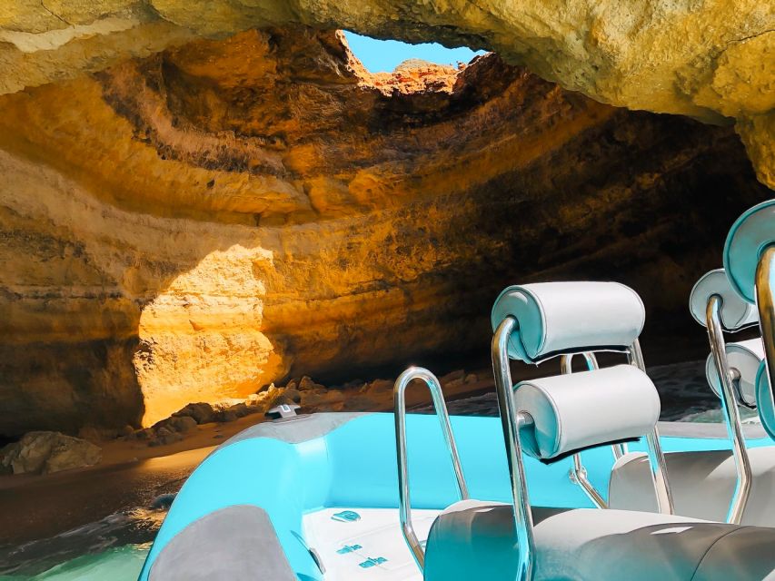 Portimão: Benagil Cave and Praia de Marinha Boat Tour - Inside Benagil Sea Cave: Photo Time Without the Rush