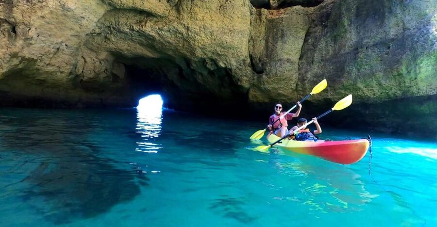Portimão: Kayak Tour of Benagil Caves - Alfanzina Lighthouse and the cruise stops that set the stage