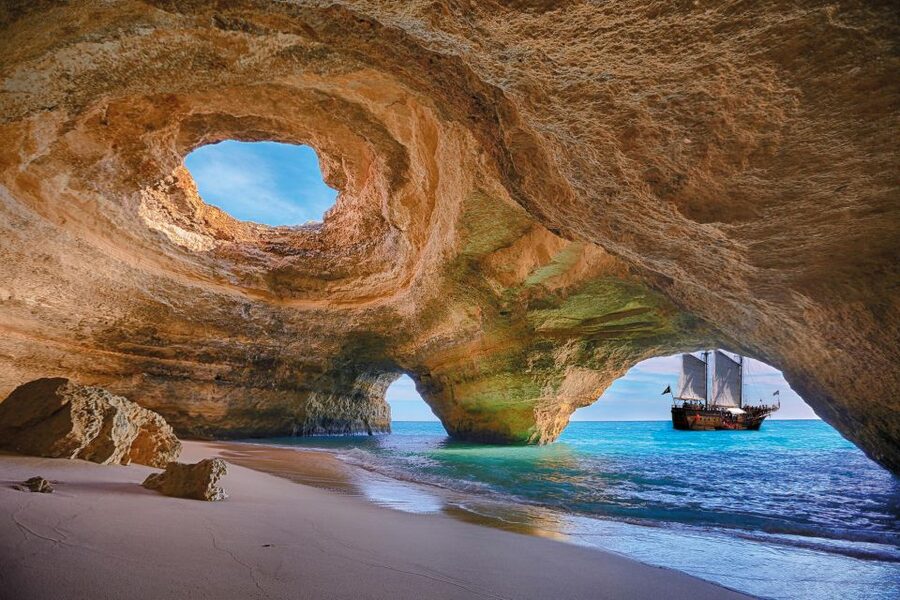 Portimão: Pirate Ship Cave Cruise - Carvoeiro and Algar Seco: The Views Get Specific