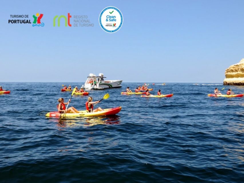 Portimão: Private Benagil Caves Catamaran and Kayak Tour - Kayaking the Benagil Caves: closer access, better angles