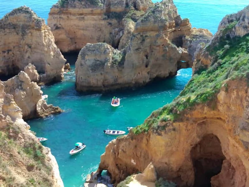 Private Tour to Lagos, Ponta da Piedade and Portimao - Optional fishermen boat: about 10 caves for €25
