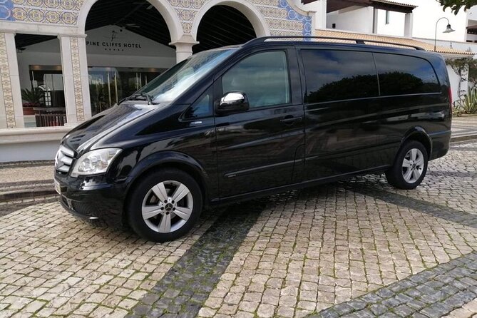 Private Transfer from Faro Airport to Carvoeiro (1-4 pax) - What’s in the Car: Wi‑Fi, A/C, Water, and Room for Luggage