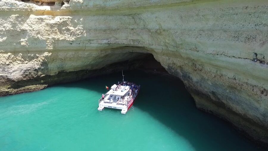 Quarteira: Benagil Cave Guided Catamaran Day Cruise & Drink - Key highlights worth planning around