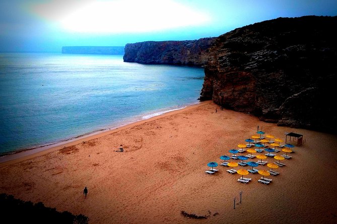 Sagres & Cape St. Vincent Half-Day Tour - Praia do Beliche: Wind, Surfers, and the Cliffs That Guard the Bay