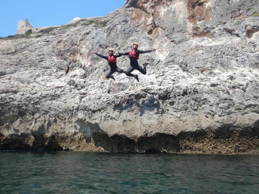 Sagres: Coasteering - Swimming, Cliff Jump & Rock Climbing - Cliff Jumps Into the Sea: Learning Technique Without Losing Control