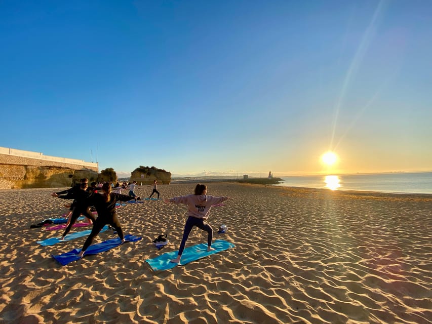 Sunrise Beach Yoga in Lagos by el Sol Lifestyle - The 50 minutes of Hatha yoga: stretching, core work, and real de-stressing