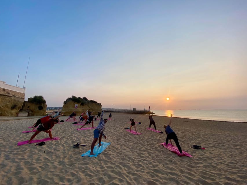 Sunrise Beach Yoga in Lagos by el Sol Lifestyle - Meditation after the movement: a short reset at sunrise