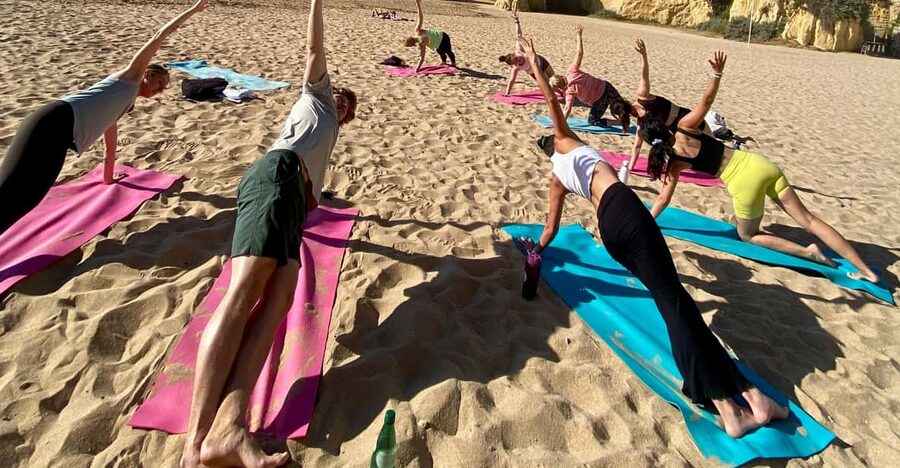 Sunrise Beach Yoga in Lagos by el Sol Lifestyle - Price and value: $25 for 1.5 hours on the beach
