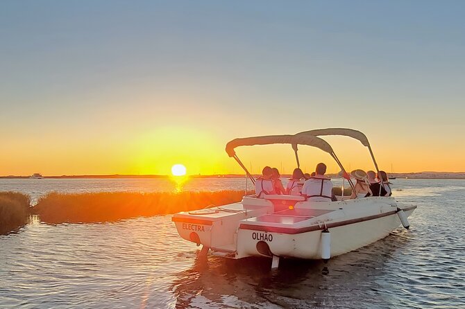 Sunset Boat Trip of Ria Formosa: an Eco-friendly Tour out from Faro - Ria Formosa sunset from Faro: what you’re really buying