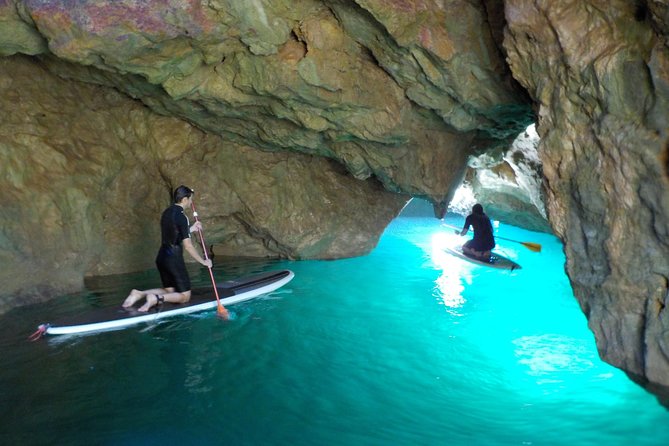 SUP Tour in Algarve Ingrina Caves w/ Snorkeling & Photos Included - Where the time goes: Parque Natural setting and what the itinerary feels like