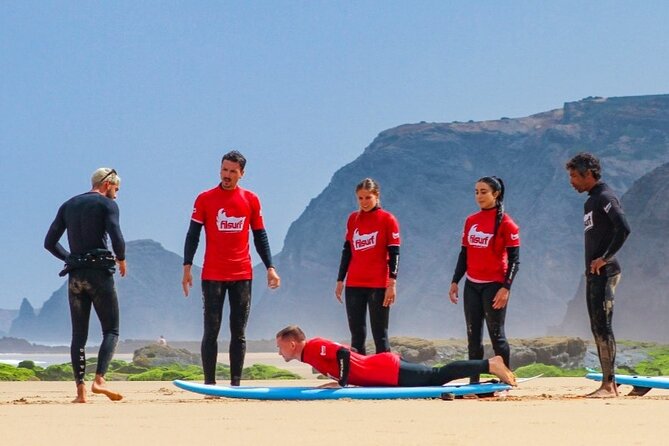 Surf Lessons in Western Algarve - Beginners Learn Paddling, Pop-Up, and Wave Control