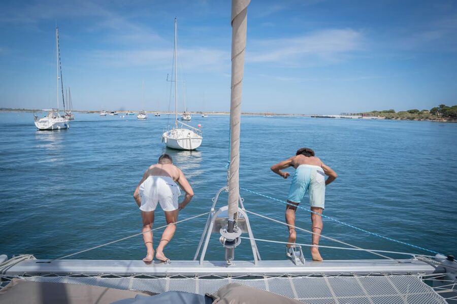 Tavira: Passeio Half Day - The Start at Clube Náutico de Tavira (and the easy pace)