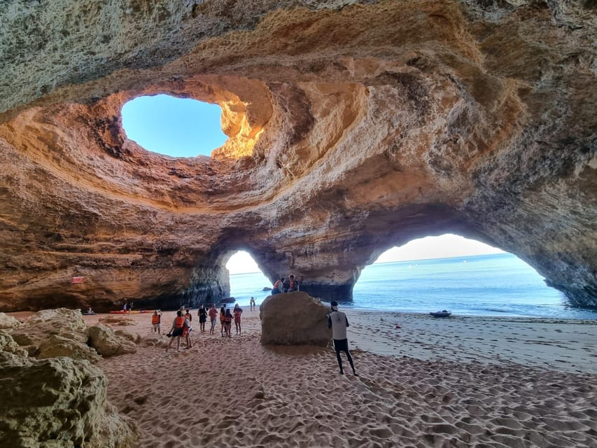 The Algarve: Benagil Cave Kayak Tour - White-sand beach breaks: relaxing where only sea access makes sense