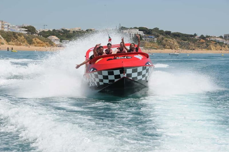 Thrilling 30-Minute Jet Boat Ride in the Algarve - Where the Ride Starts: Gate 4 Café at Albufeira Marina