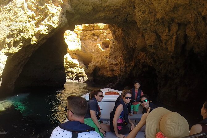 Tour to inside the Caves /Grottos the Ponta da Piedade -Lagos - What you’ll see during the 75-minute inside-caves journey