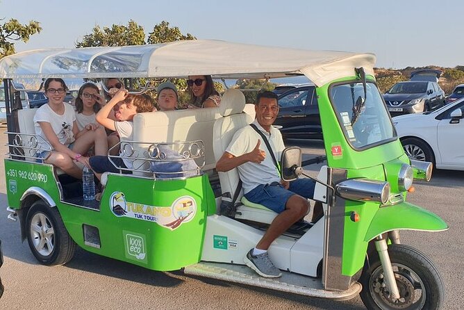 TUK TUK Tour around Lagos Old & New Town & beaches - Best way to know Lagos - Guides in Lagos: Nuno, Carla, and Marta’s local style