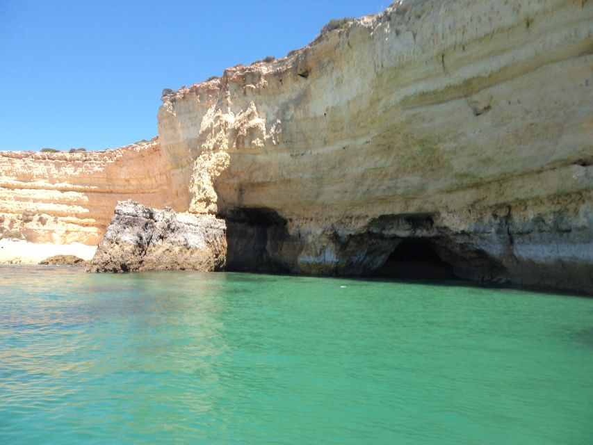 Vilamoura: Algarve Coast 3-Hour Sailing Cruise With Open Bar - The dinghy cave visit: the most fun transfer on the water