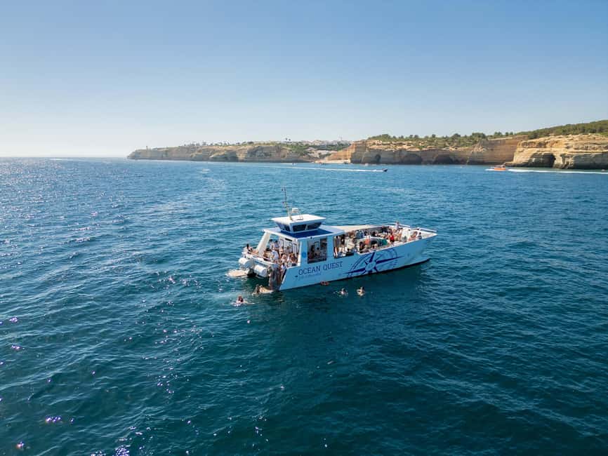 Vilamoura: Benagil Cave Quest Boat Tour - What you do on the water (and where the magic moments happen)