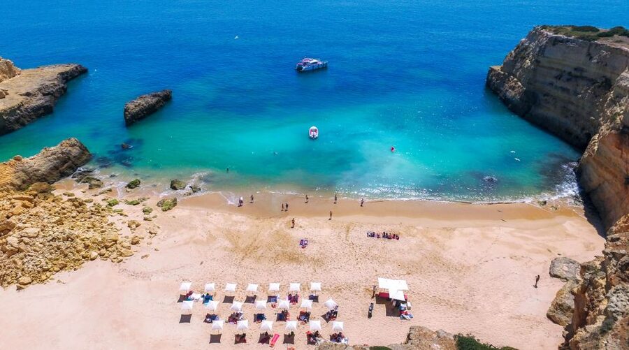 Vilamoura: Guided Sightseeing Cruise with Beach BBQ & Drinks - From Marina to Landless Beach: The Dinghy Transfer That Makes It Special